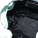 Salvatore Ferragamo Backpack Leather Turquoise Blue Gold Auth bs27971-19