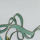 Salvatore Ferragamo Backpack Leather Turquoise Blue Gold Auth bs27971-8