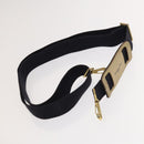 Christian Dior Sports Boston Bag Leather PVC 2way Navy Gold Auth bs27974-21