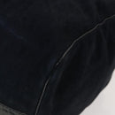 Christian Dior Trotter Canvas Boston Bag Suede Navy Silver Auth bs27975-14