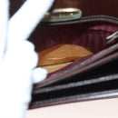 GIVENCHY Shoulder Bag Suede Brown Gold Auth bs27977-12