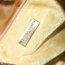 BOTTEGA VENETA Backpack Nylon Brown Gold Auth bs27978-22