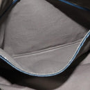 BOTTEGA VENETA INTRECCIATO Shoulder Bag Leather Blue Auth bs27981-20