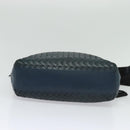 BOTTEGA VENETA INTRECCIATO Shoulder Bag Leather Blue Auth bs27981-5