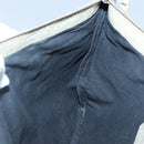 BALENCIAGA Classic Clip M Clutch Bag Leather Beige Silver Auth bs27985-18