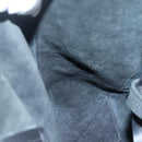 CELINE Mustang Print Vertical Cabas Tote Bag Leather Black Gold Auth bs27989-17