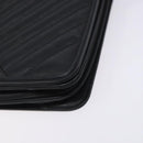 VALENTINO Shoulder Bag Leather Black Gold Auth bs27994-9