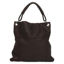 BOTTEGA VENETA Shoulder Bag Leather Brown Auth bs27997-2