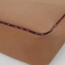 BURBERRY Blue Label Tote Bag Canvas Beige Silver Auth bs28008-15