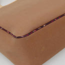 BURBERRY Blue Label Tote Bag Canvas Beige Silver Auth bs28008-16