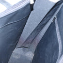 BURBERRY Tote Bag Nylon Black Silver Auth bs28010-19