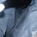 BURBERRY Tote Bag Nylon Black Silver Auth bs28010-22