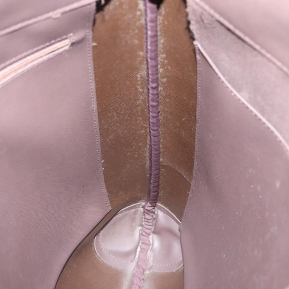 Burberrys Nova Check Tote Bag Canvas Beige Gold Auth bs28014