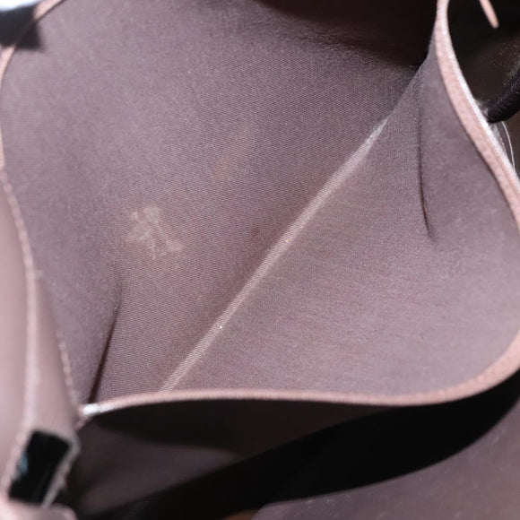 Burberrys Nova Check Tote Bag Canvas Beige Gold Auth bs28014