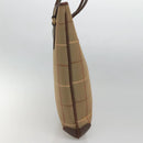 Burberrys Nova Check Tote Bag Canvas Beige Gold Auth bs28014-4