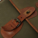 Burberrys Shoulder Bag Canvas Khaki Auth bs28018-10