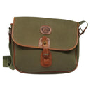 Burberrys Shoulder Bag Canvas Khaki Auth bs28018-13