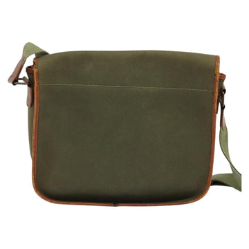 Burberrys Shoulder Bag Canvas Khaki Auth bs28018 - 0