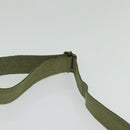 Burberrys Shoulder Bag Canvas Khaki Auth bs28018-8