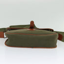 Burberrys Shoulder Bag Canvas Khaki Auth bs28018-5