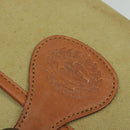 Burberrys Shoulder Bag Canvas Beige Auth bs28019-17