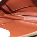 Burberrys Shoulder Bag Canvas Beige Auth bs28019-19