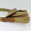 Burberrys Shoulder Bag Canvas Beige Auth bs28019-3
