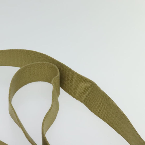 Burberrys Shoulder Bag Canvas Beige Auth bs28019