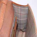 Burberrys Shoulder Bag Leather Brown Gold Auth bs28020-19