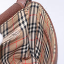 Burberrys Shoulder Bag Leather Brown Gold Auth bs28021-18