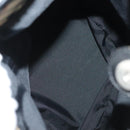 Burberrys Nova Check Blue Label Shoulder Bag Canvas Beige Silver Auth bs28026-11