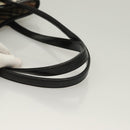 Burberrys Nova Check Blue Label Shoulder Bag Canvas Beige Silver Auth bs28026-7