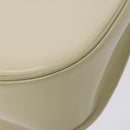 Burberrys Shoulder Bag Leather Cream Gold Auth bs28027-15