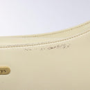 Burberrys Shoulder Bag Leather Cream Gold Auth bs28027-10