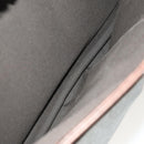 BVLGARI Shoulder Bag Leather Brown Silver Auth bs28028-21