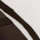 BVLGARI Shoulder Bag Leather Brown Silver Auth bs28028-14