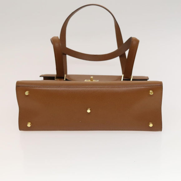 BALLY Tote Bag Leather 2Set Black Brown Auth bs28036