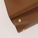 BALLY Tote Bag Leather 2Set Black Brown Auth bs28036-16