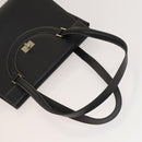 BALLY Tote Bag Leather 2Set Black Brown Auth bs28036-5