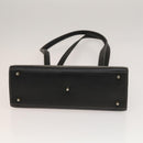 BALLY Tote Bag Leather 2Set Black Brown Auth bs28036-7