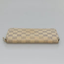 LOUIS VUITTON Damier Azur Zippy Wallet Long Wallet 2Set N60019 LV Auth bs28038-15