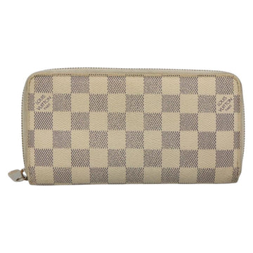 LOUIS VUITTON Damier Azur Zippy Wallet Long Wallet 2Set N60019 LV Auth bs28038 - 0