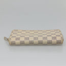 LOUIS VUITTON Damier Azur Zippy Wallet Long Wallet 2Set N60019 LV Auth bs28038-7