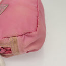 PRADA Pouch Nylon 2Set Pink Red Auth bs28039-14
