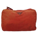 PRADA Pouch Nylon 2Set Pink Red Auth bs28039-2