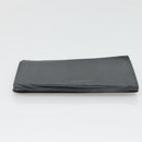 HERMES Wallet Leather 2Set Black Red Auth bs28040-12