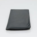 HERMES Wallet Leather 2Set Black Red Auth bs28040-14