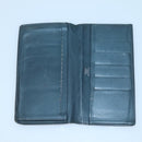 HERMES Wallet Leather 2Set Black Red Auth bs28040-16