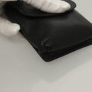 CHANEL Key Case Leather 3Set Black Beige CC Auth bs28044-15