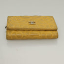 CHANEL Key Case Leather 3Set Black Beige CC Auth bs28044-6